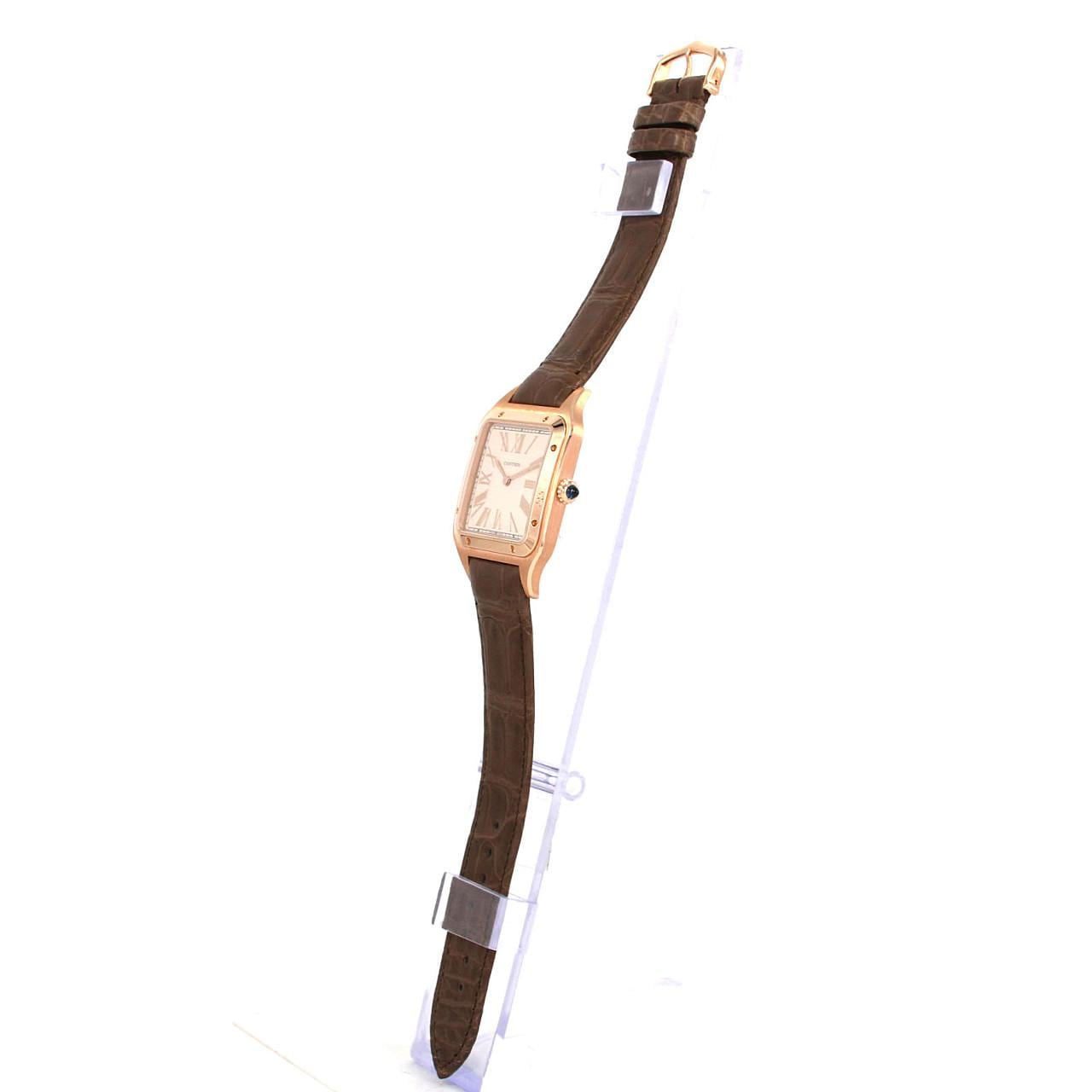 カルティエ サントスドゥモン XL PG WGSA0112 PG･RG 手巻