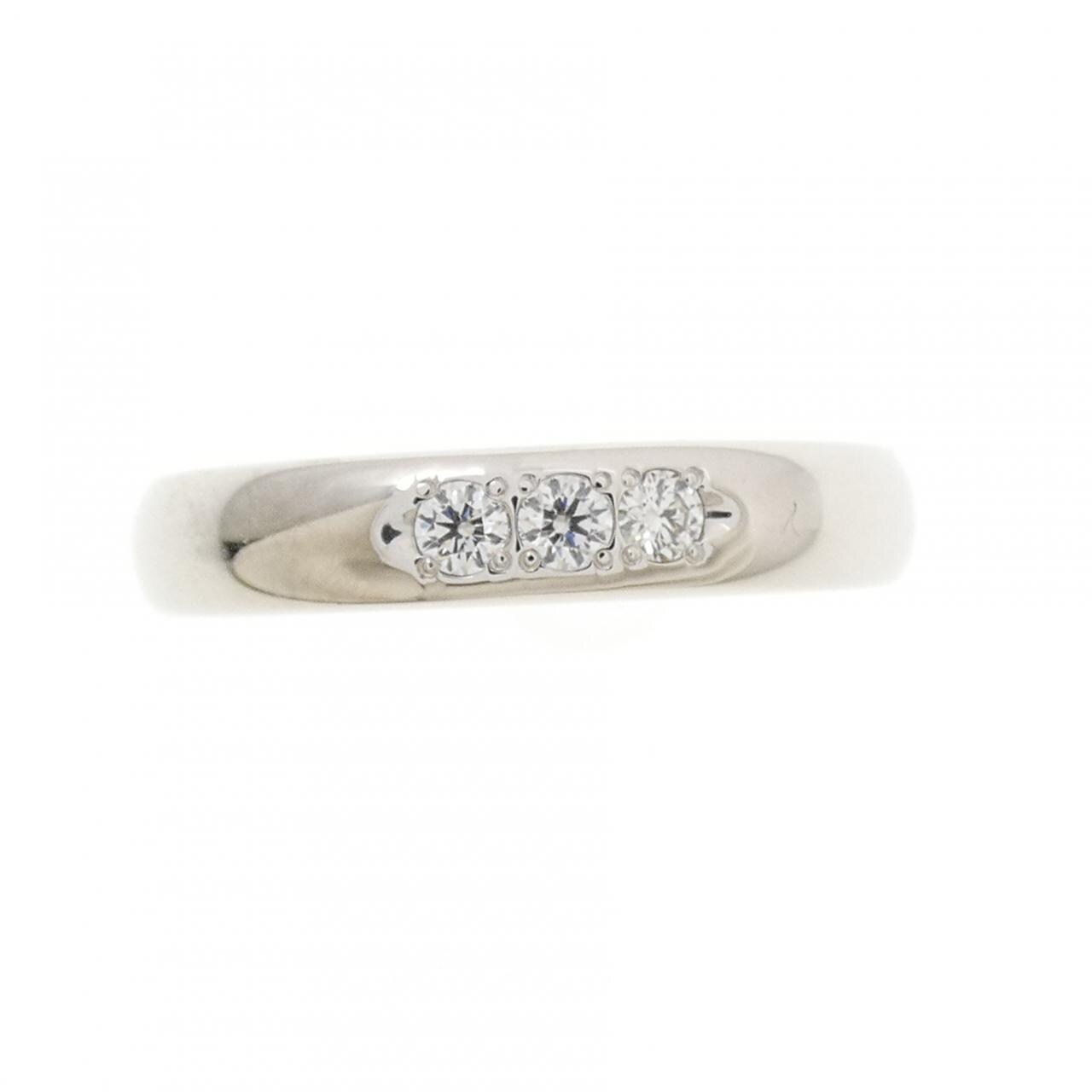 PT950 ダイヤモンド リング 0.09CT