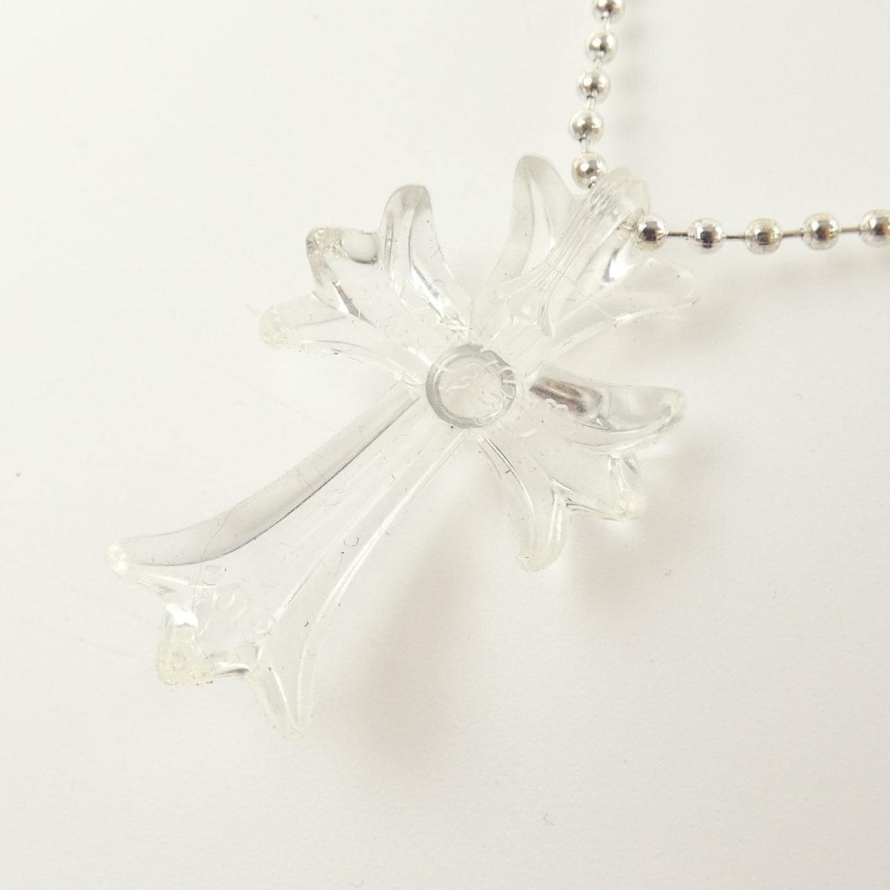 クロムハーツ CHROME HEARTS CH CRS SML PLSTC CLR 604175364D4FXXX445 PENDANT