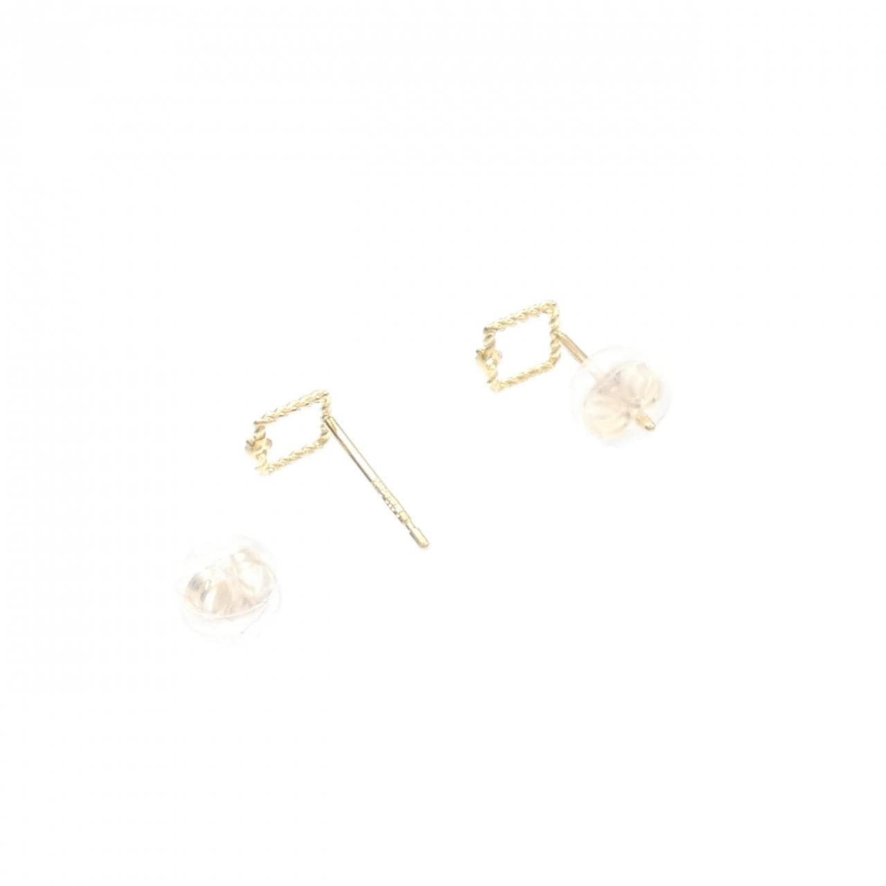 【リメイク】K18YG ダイヤモンド ピアス 0.02CT