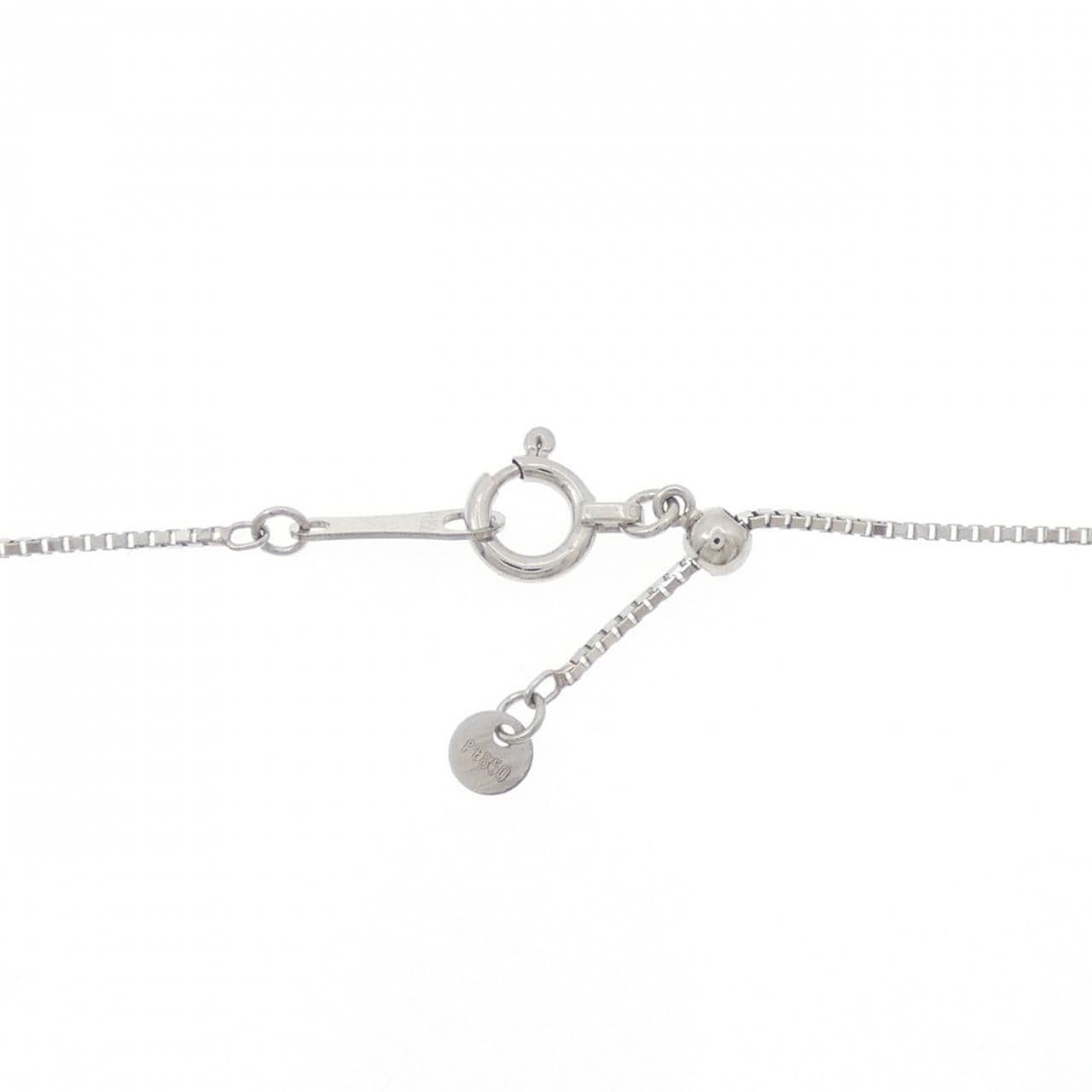 PT900/PT850 ダイヤモンド ネックレス 0.500CT G SI2 EXT