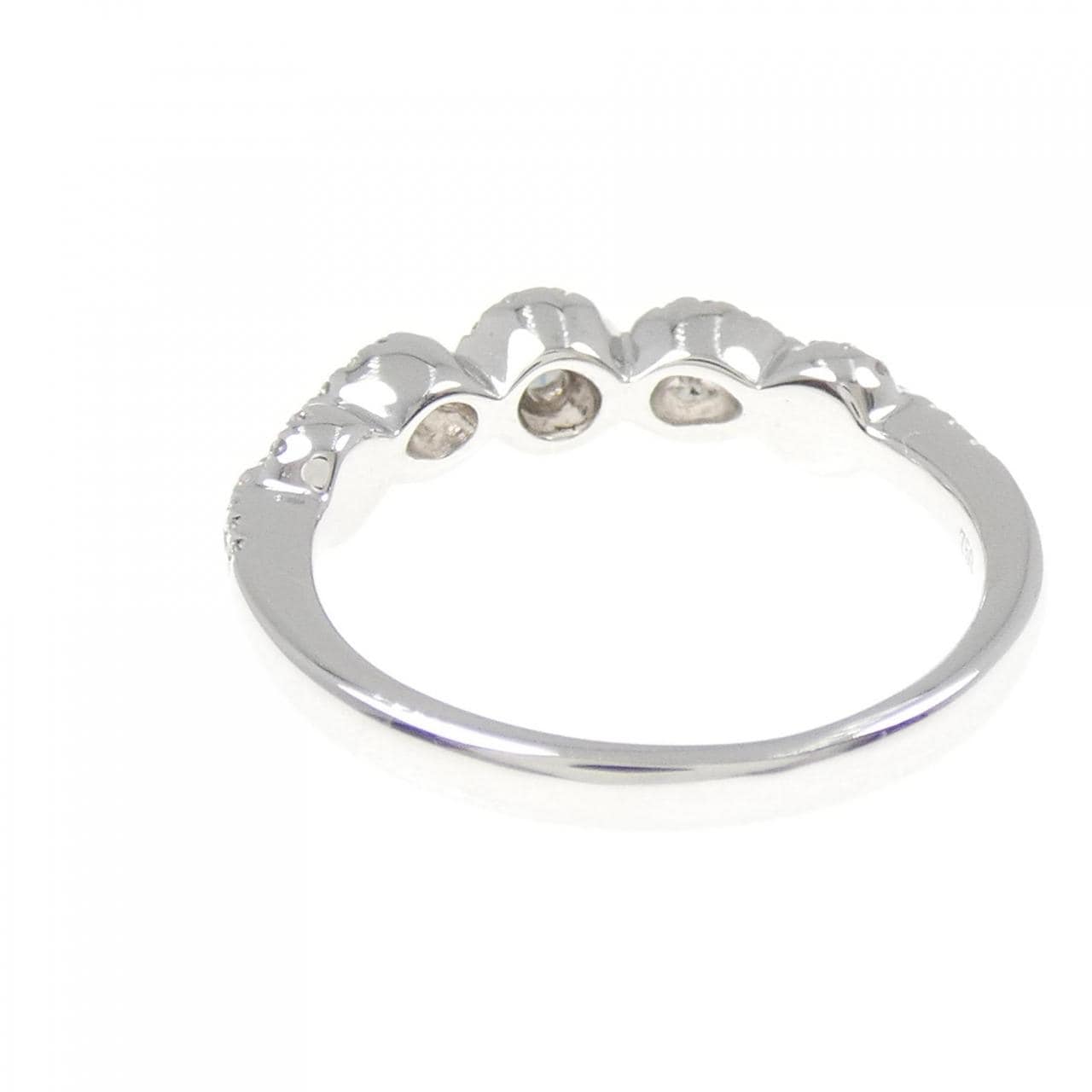 750WG ダイヤモンド リング