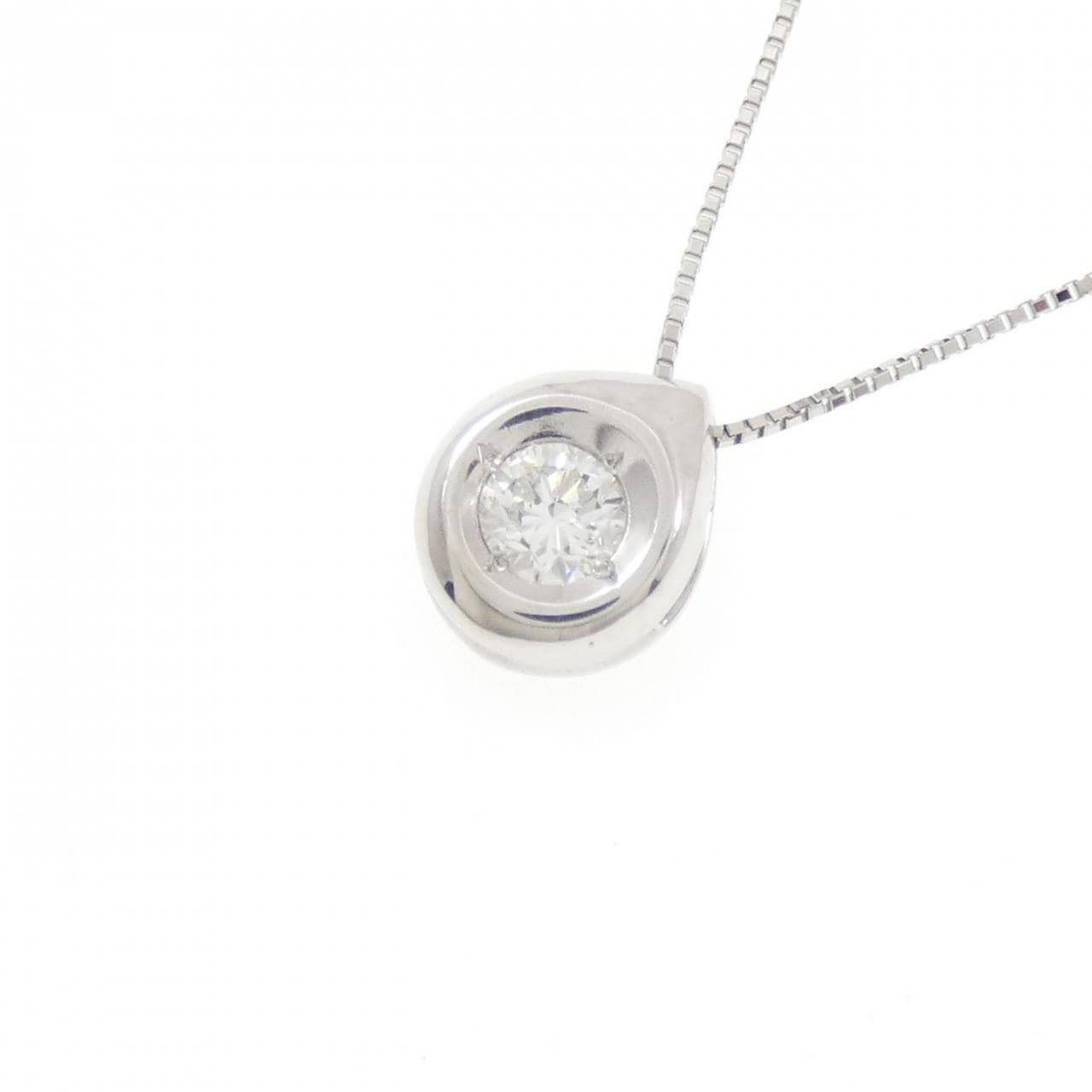 PT900/PT850 ダイヤモンド ネックレス 0.343CT