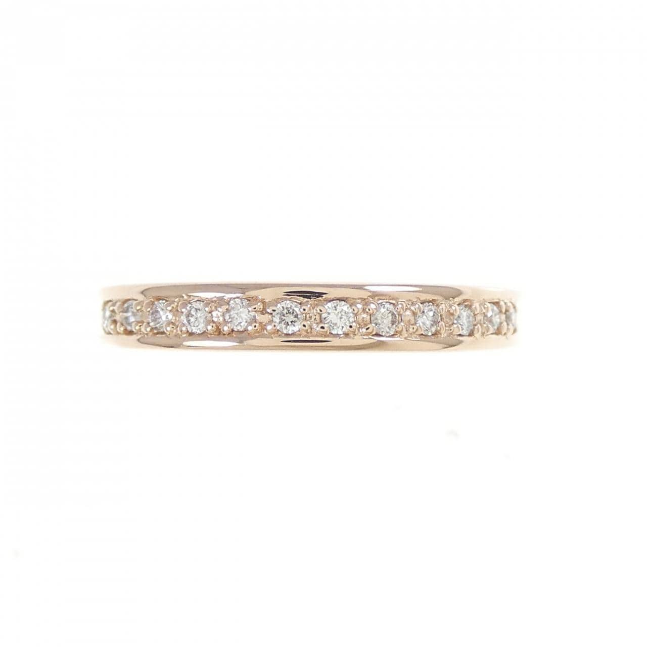 K18PG ダイヤモンド リング 0.10CT