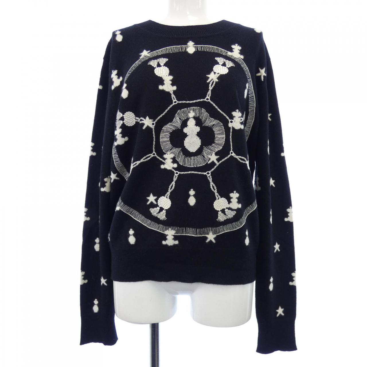 エルメス HERMES POSTE ET CAVALERIE *16-7701. ニット