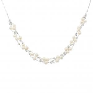 K10WG 淡水パール ネックレス