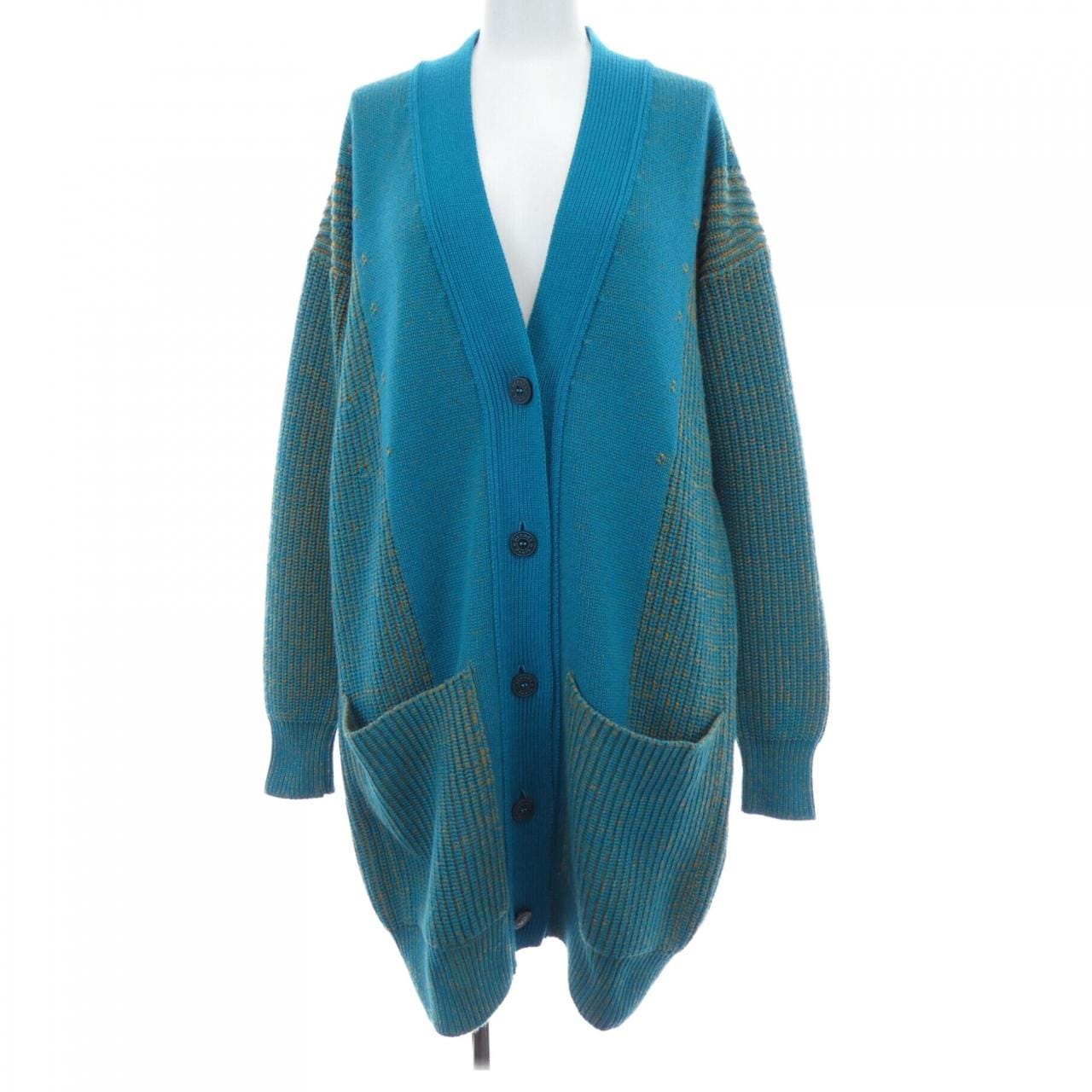 エルメス HERMES 3H2700D1 ロングカーディガン