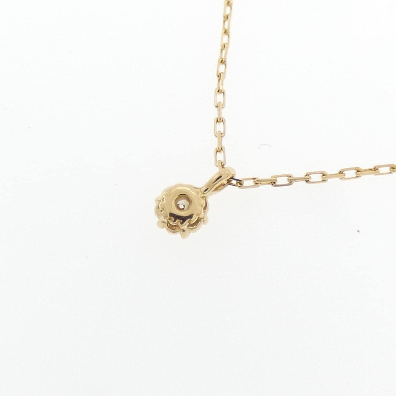 アガット ダイヤモンド ネックレス 0.05CT