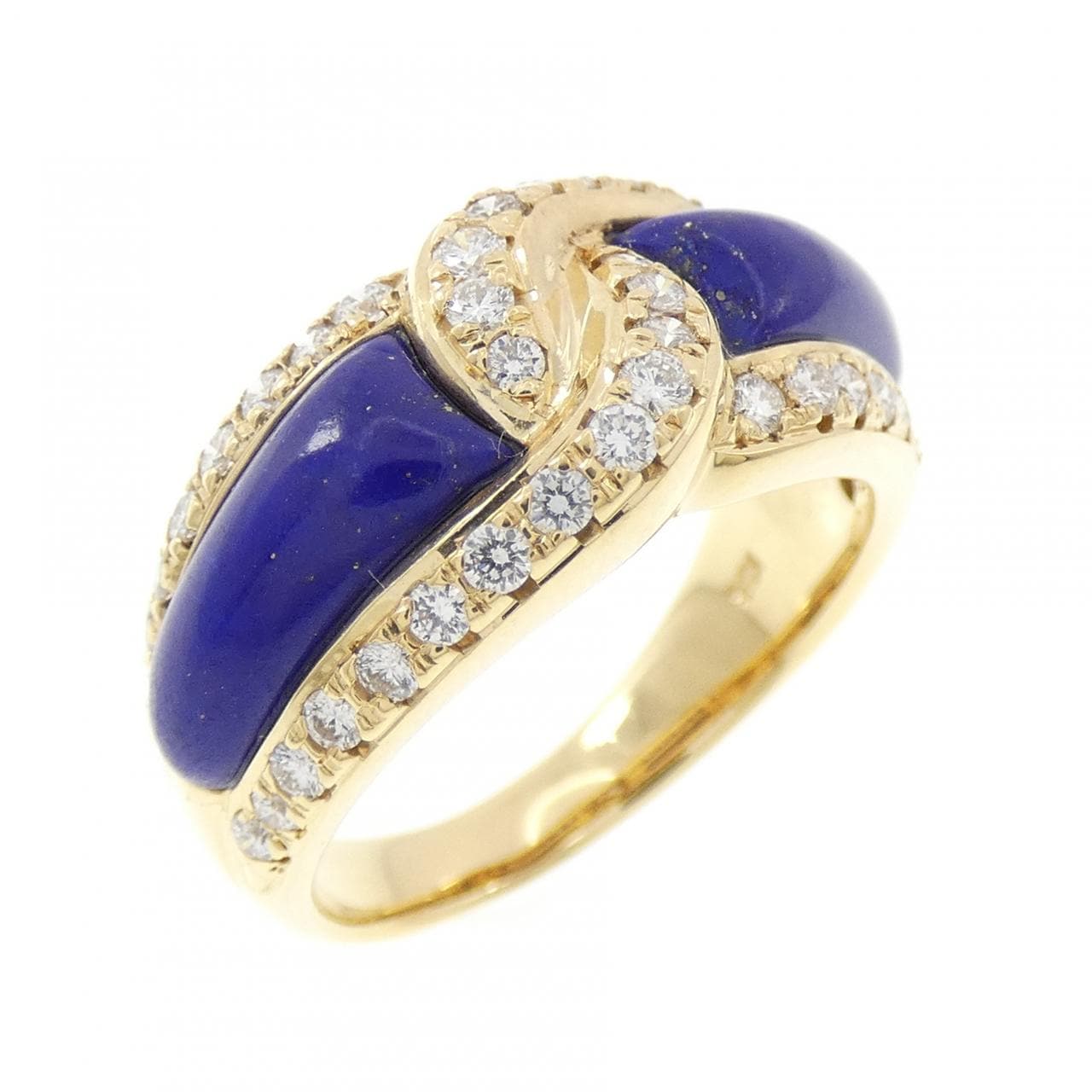 K18YG ラピスラズリ リング