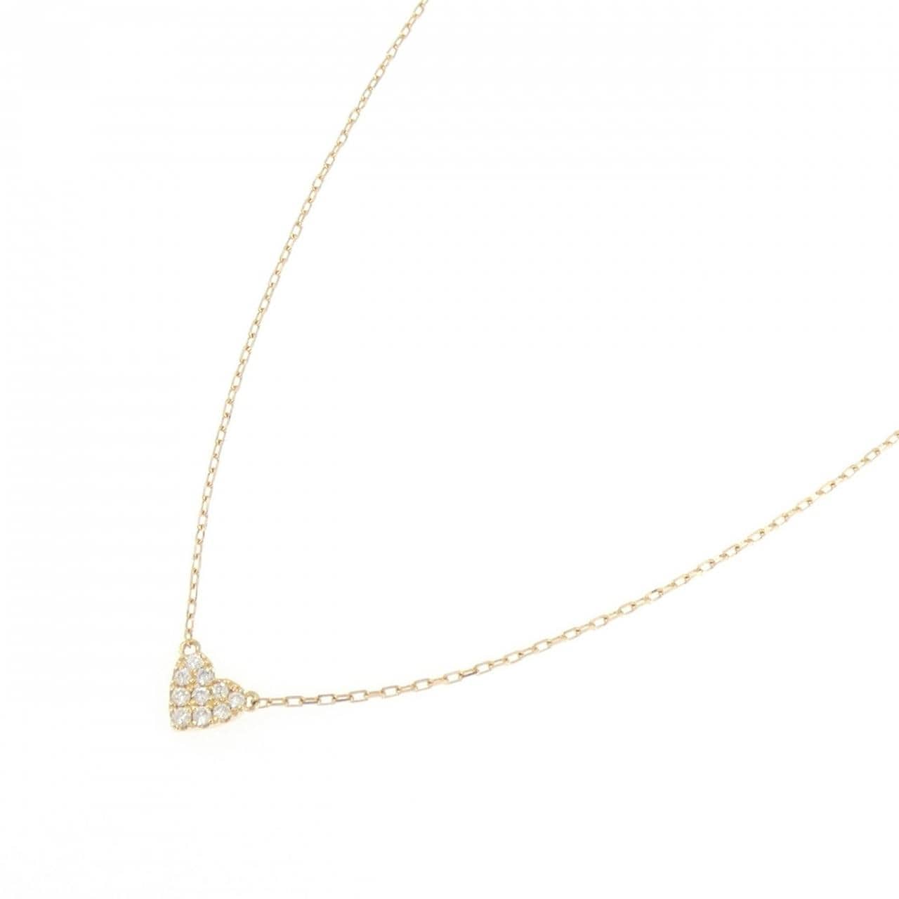 アーカー ハートパヴェ ネックレス 0.05CT