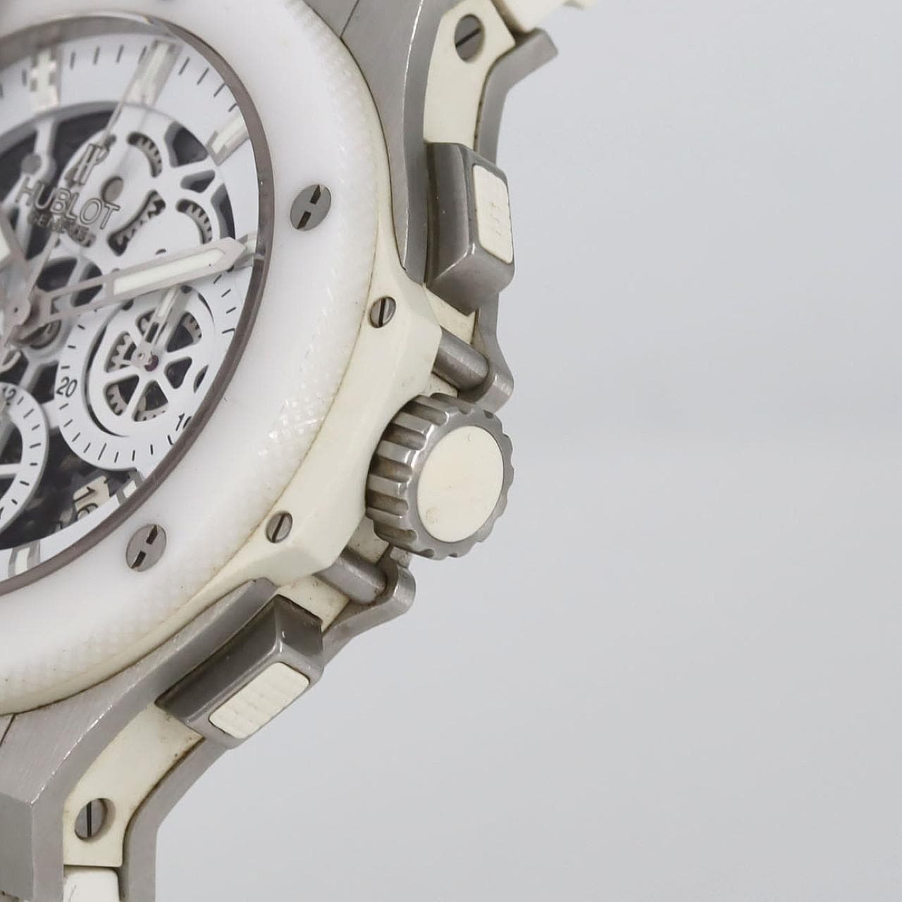 【ノーメンテナンス還元価格】ウブロ ビッグバン･アエロバンオールホワイト LIMITED 311.SH.2010.RW.JSM12 SSXセラミック 自動巻