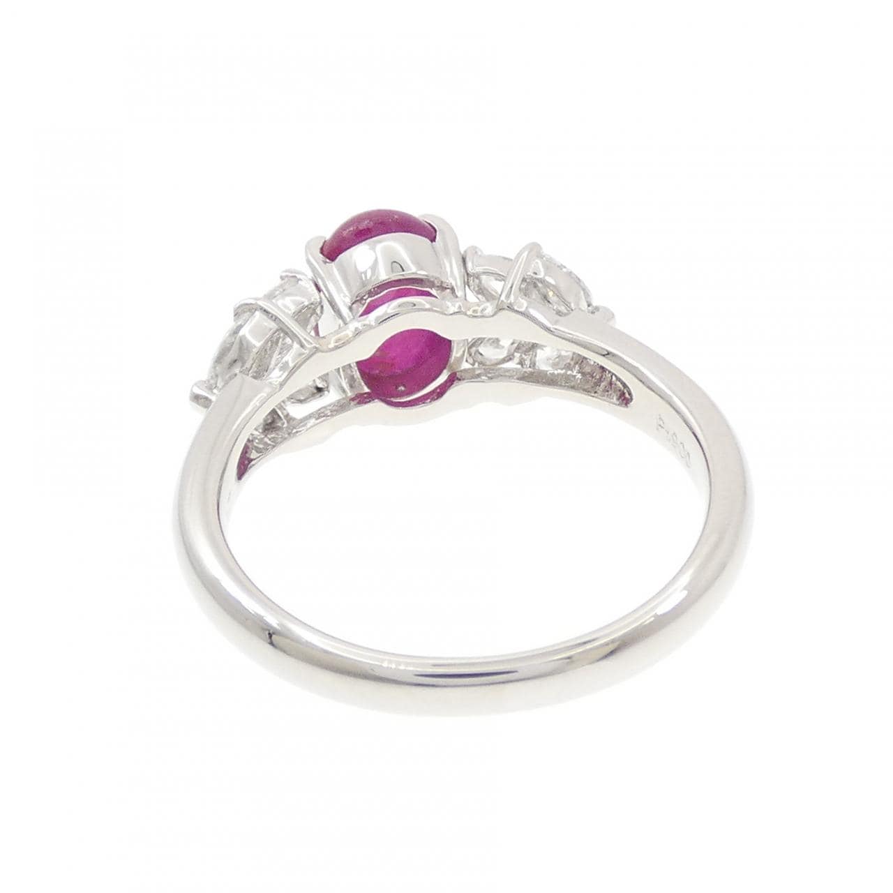 PT900 ルビー リング 2.00CT