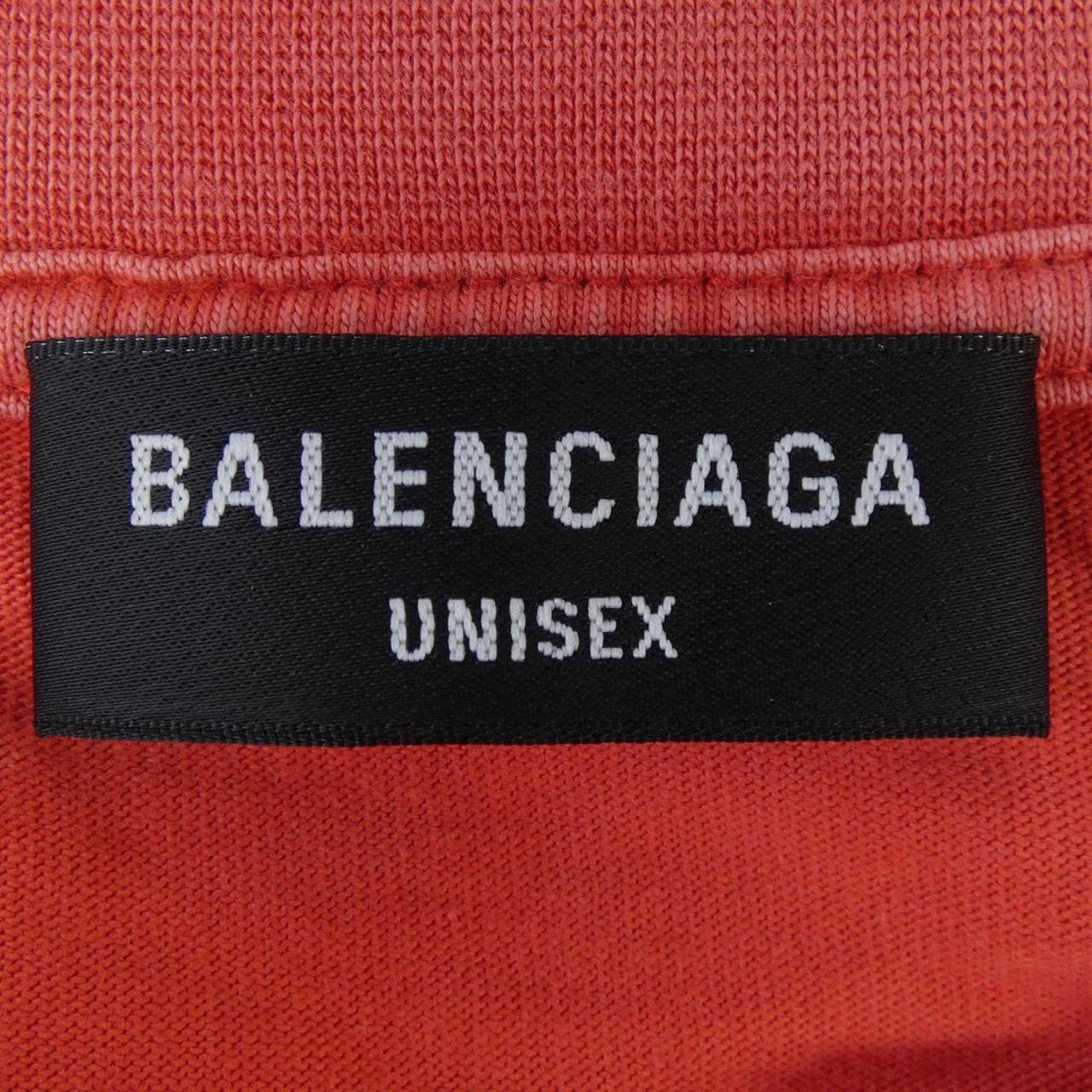バレンシアガ BALENCIAGA ダメージ加工 612966 TLVJ1 UNISEX Tシャツ