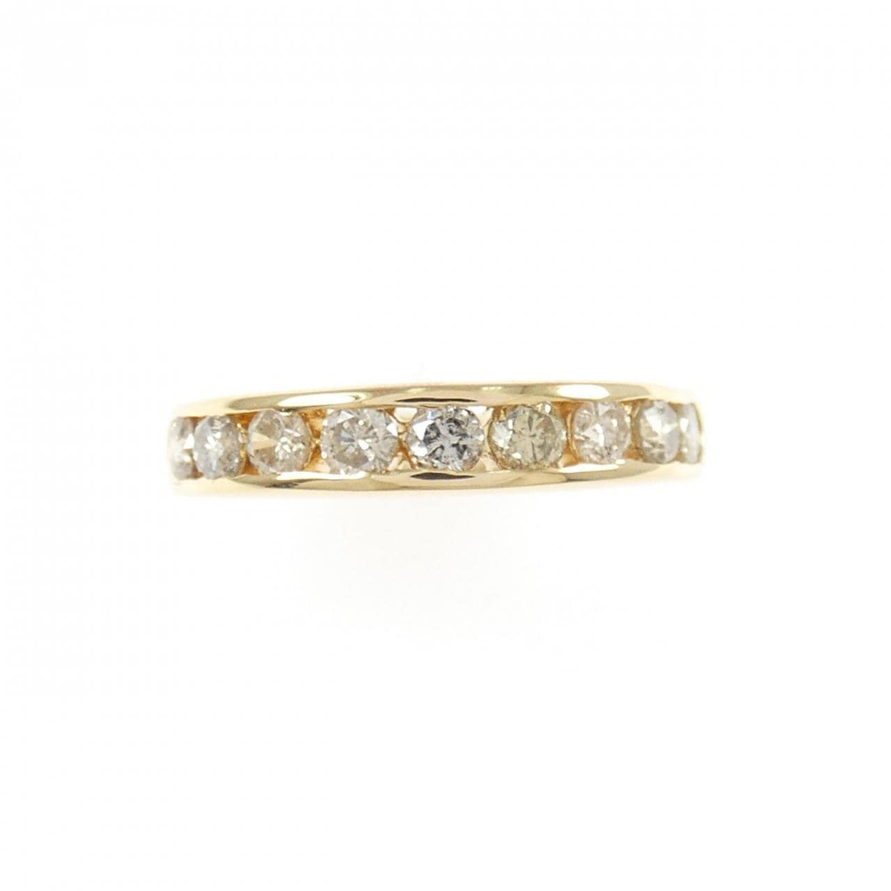 K18YG ダイヤモンド リング 0.65CT