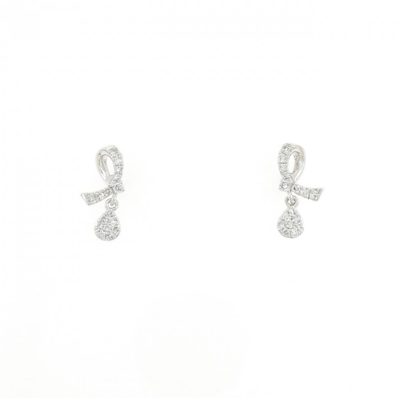 PT950/PT900 ダイヤモンド ピアス 0.14CT
