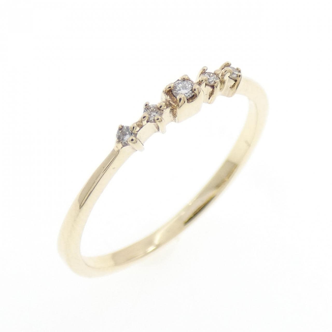 アガット ダイヤモンド リング 0.03CT