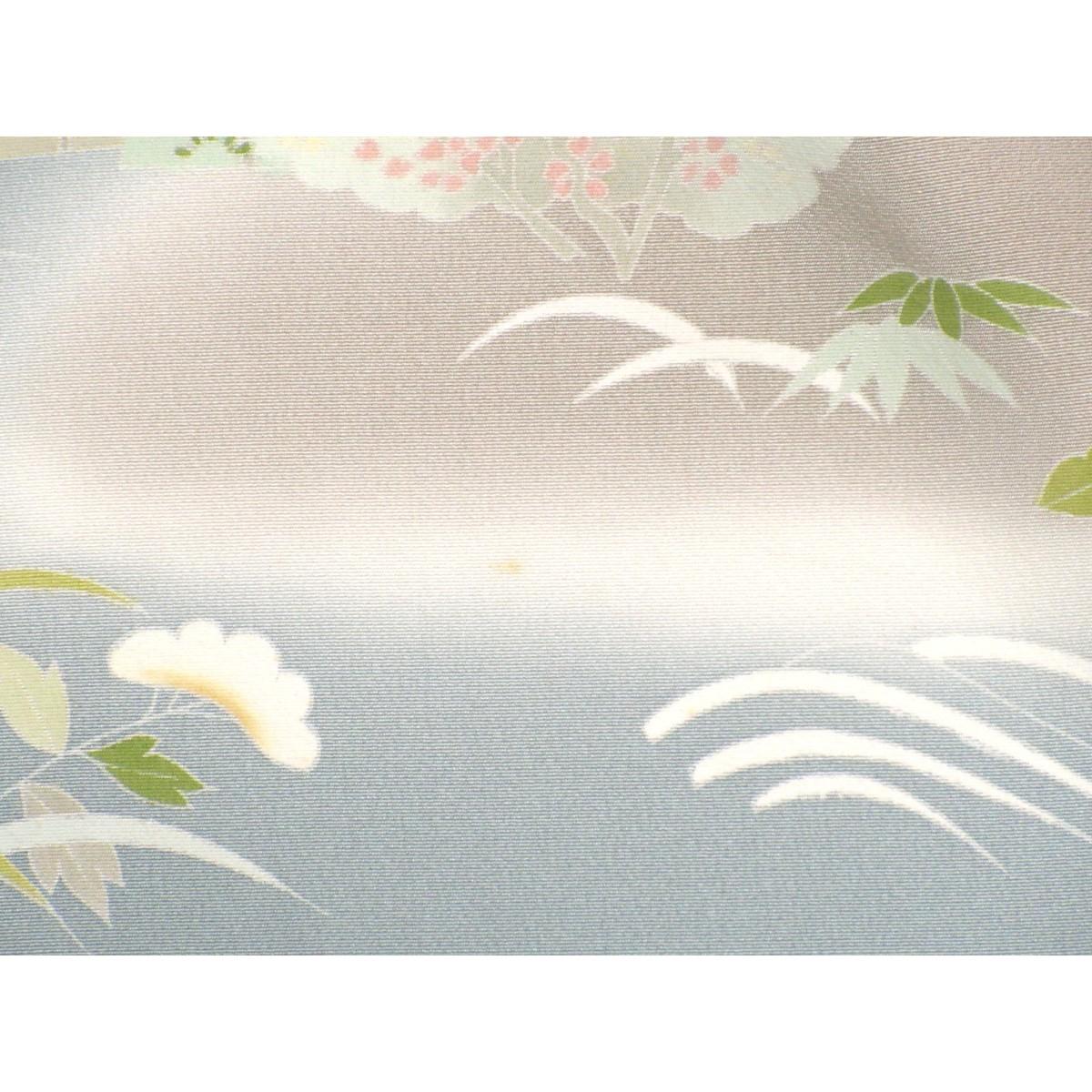 【未使用品】訪問着　友禅加工ボカシ染