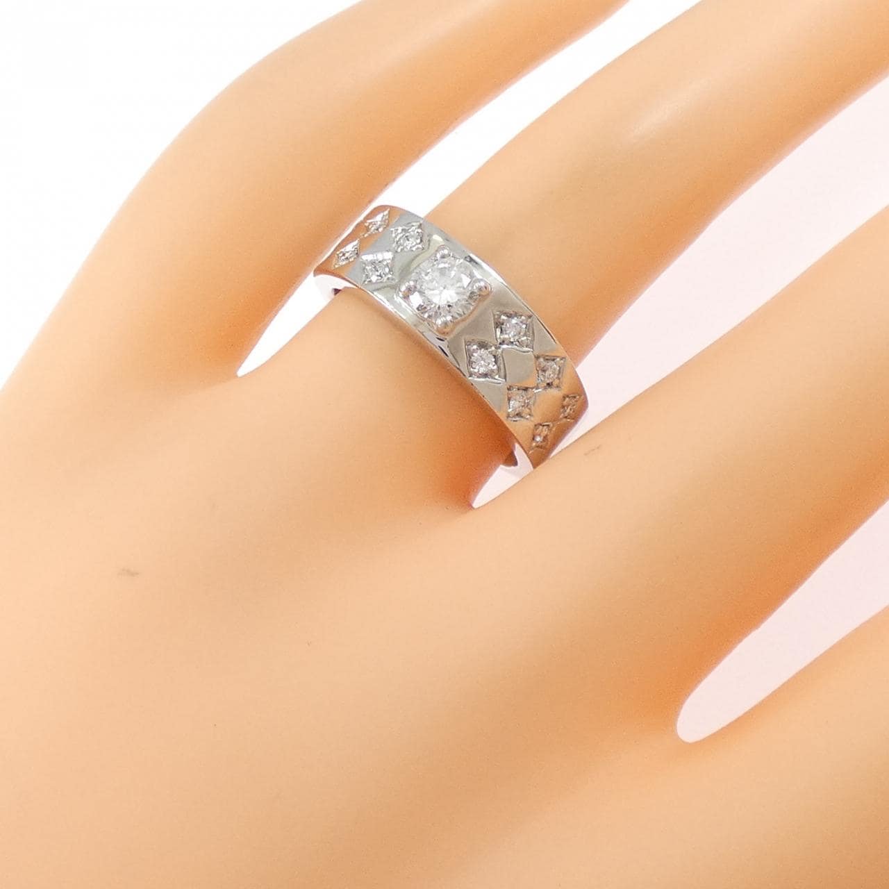PT900 ダイヤモンド リング 0.314CT