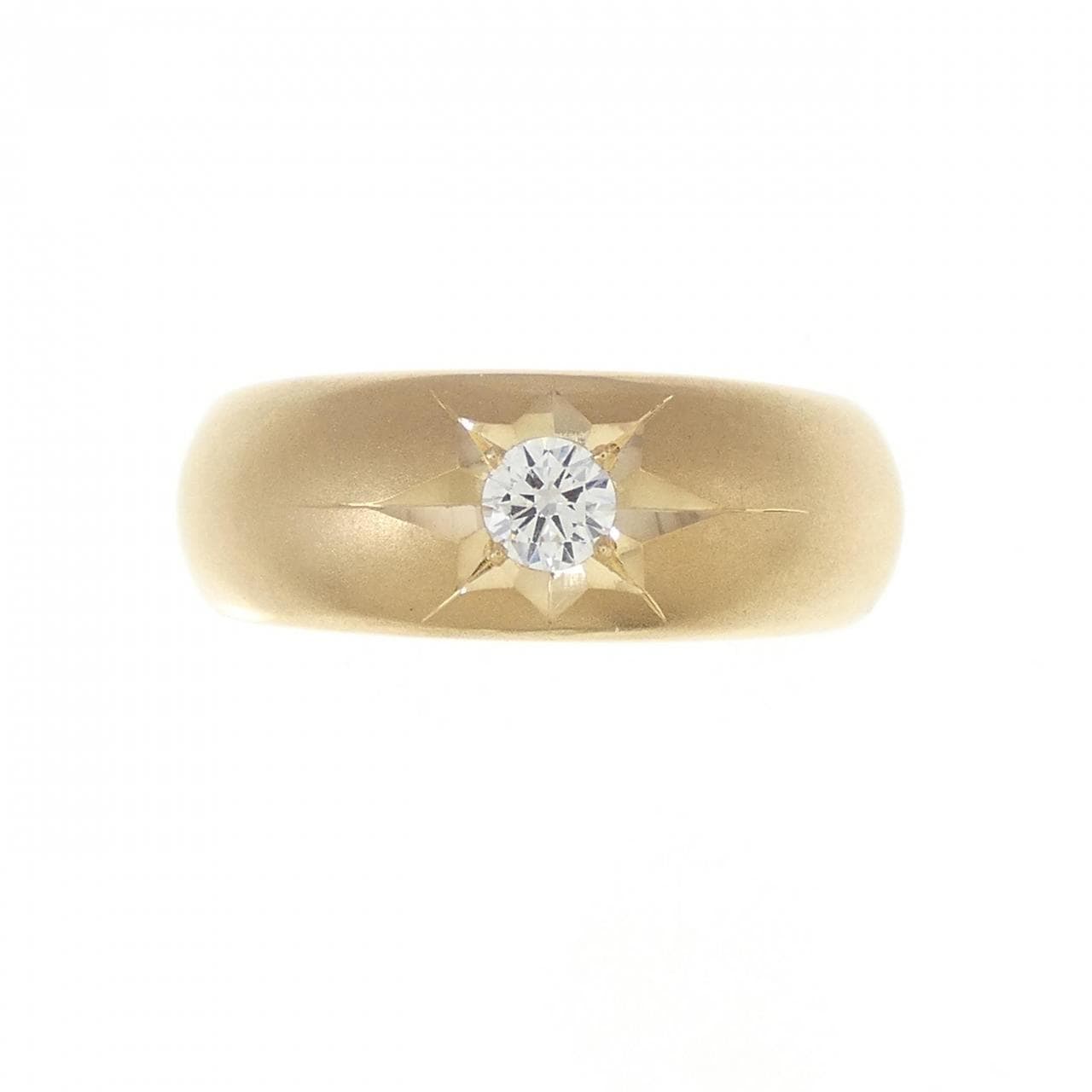 K18YG ダイヤモンド リング 0.20CT