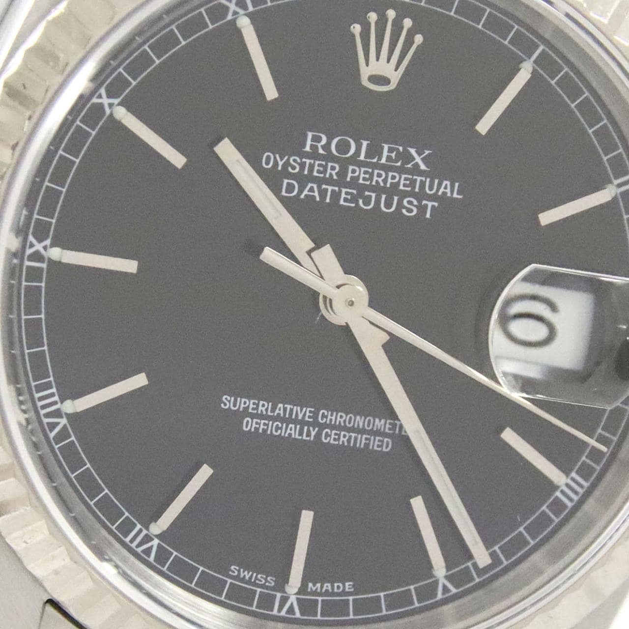 ROLEX Datejust 16234 SSxWG Automatic K number