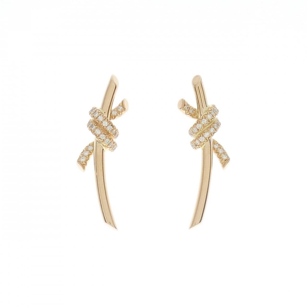 TIFFANY knot earrings