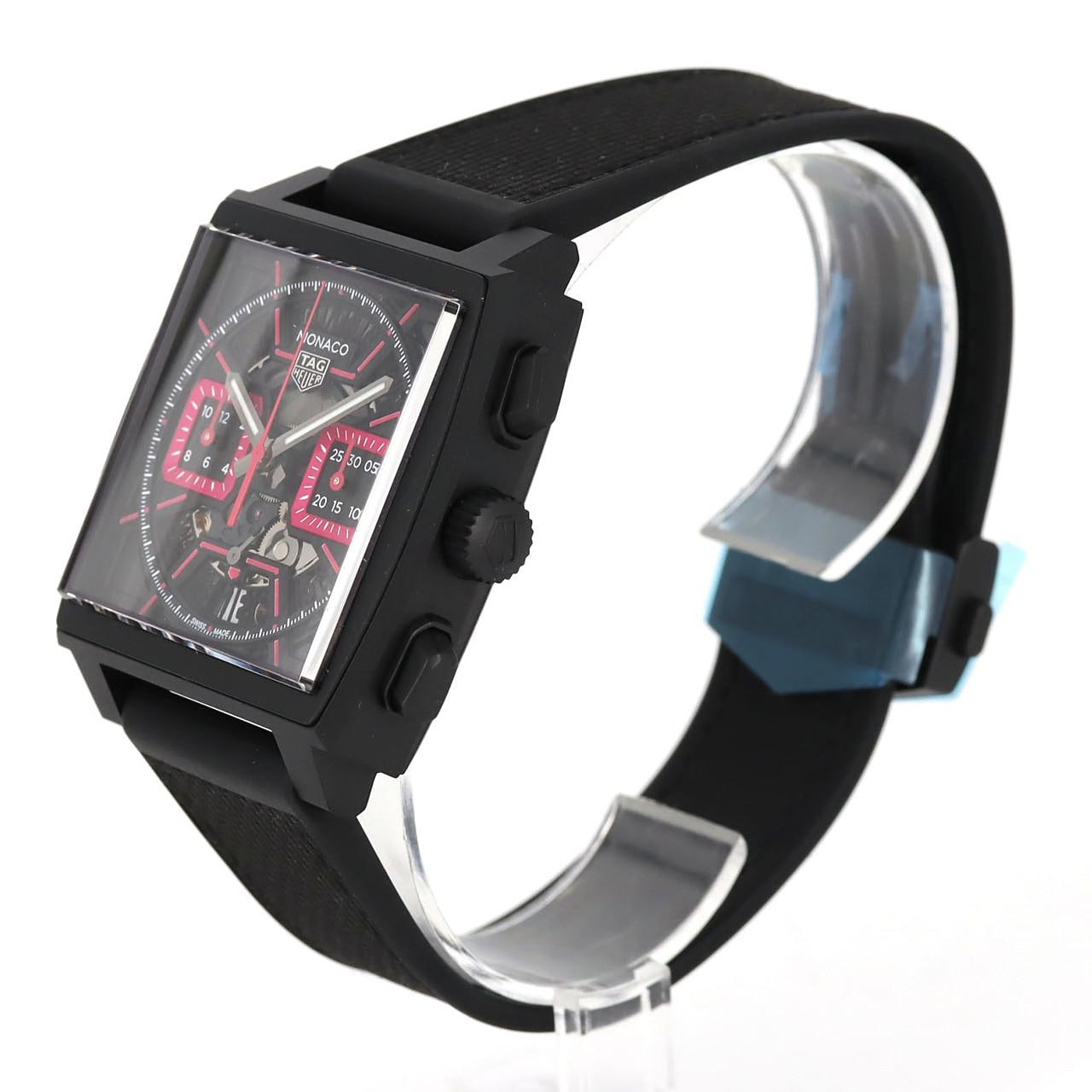 【新品】タグ･ホイヤー モナコクロノグラフTI CBL218B.FT6236 TI 自動巻