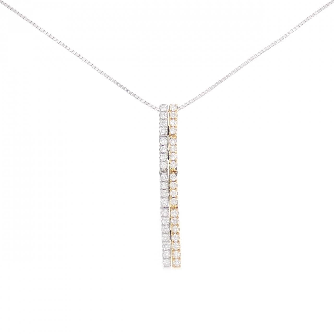 タサキ ダイヤモンド ネックレス 0.64CT