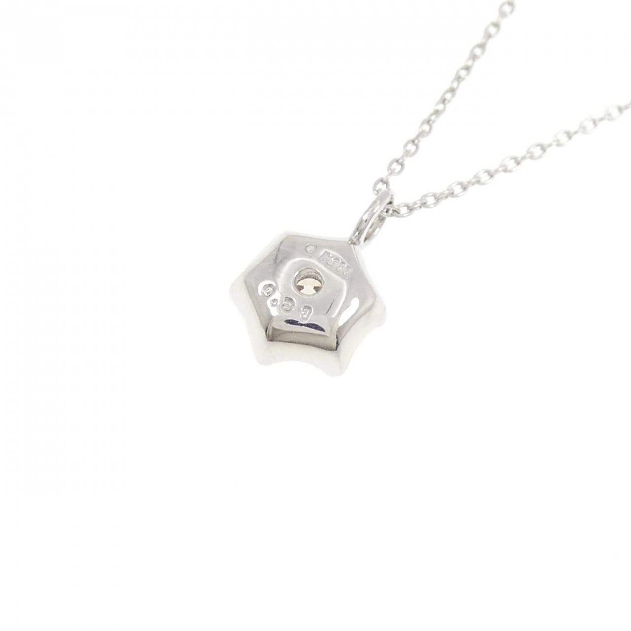 PT900/PT850 ダイヤモンド ネックレス 0.31CT