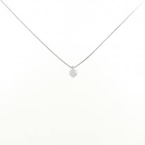 K18WG ダイヤモンド ネックレス 0.27CT