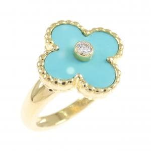 ヴァンクリーフ&アーペル ヴィンテージアルハンブラ リング