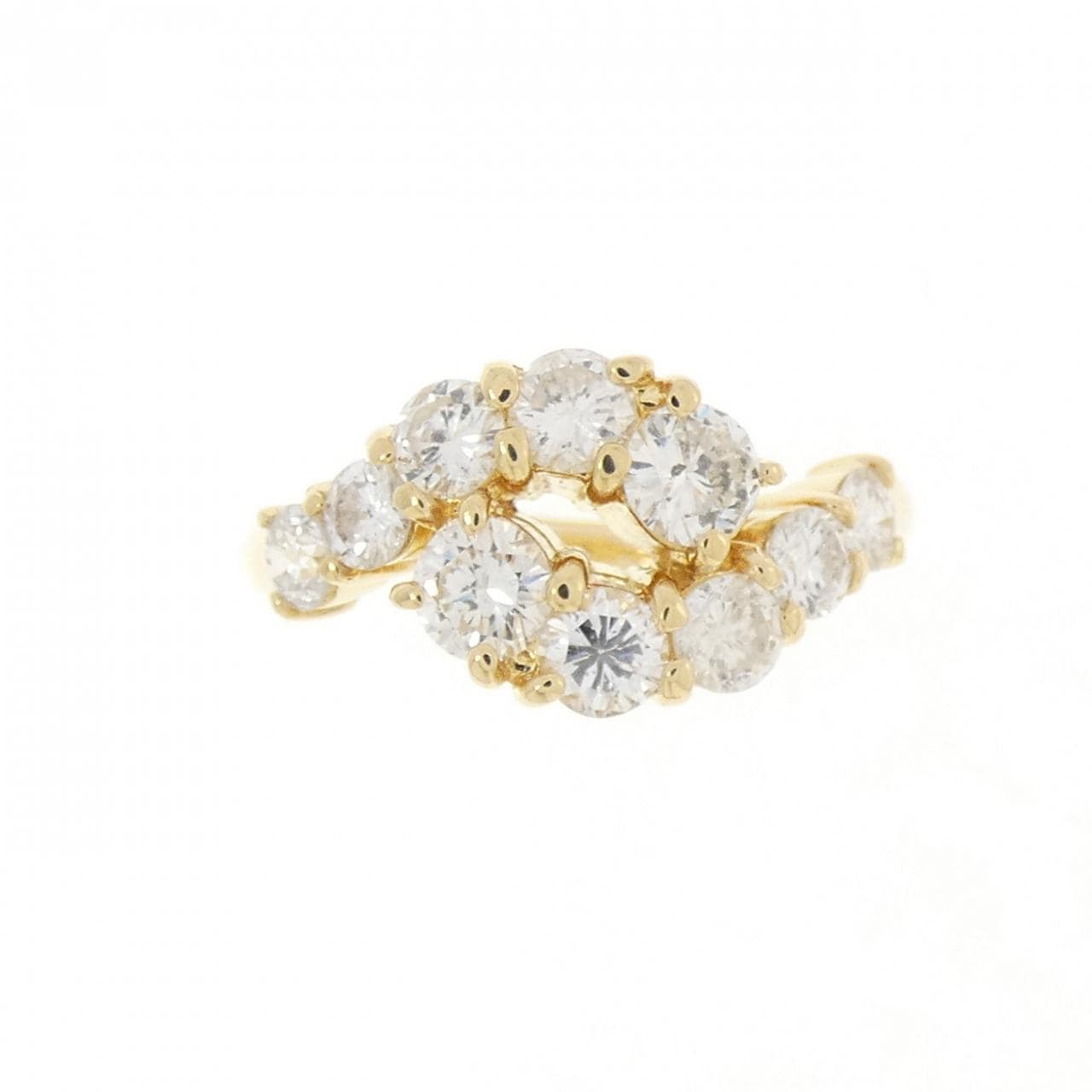 K18YG ダイヤモンド リング 1.18CT