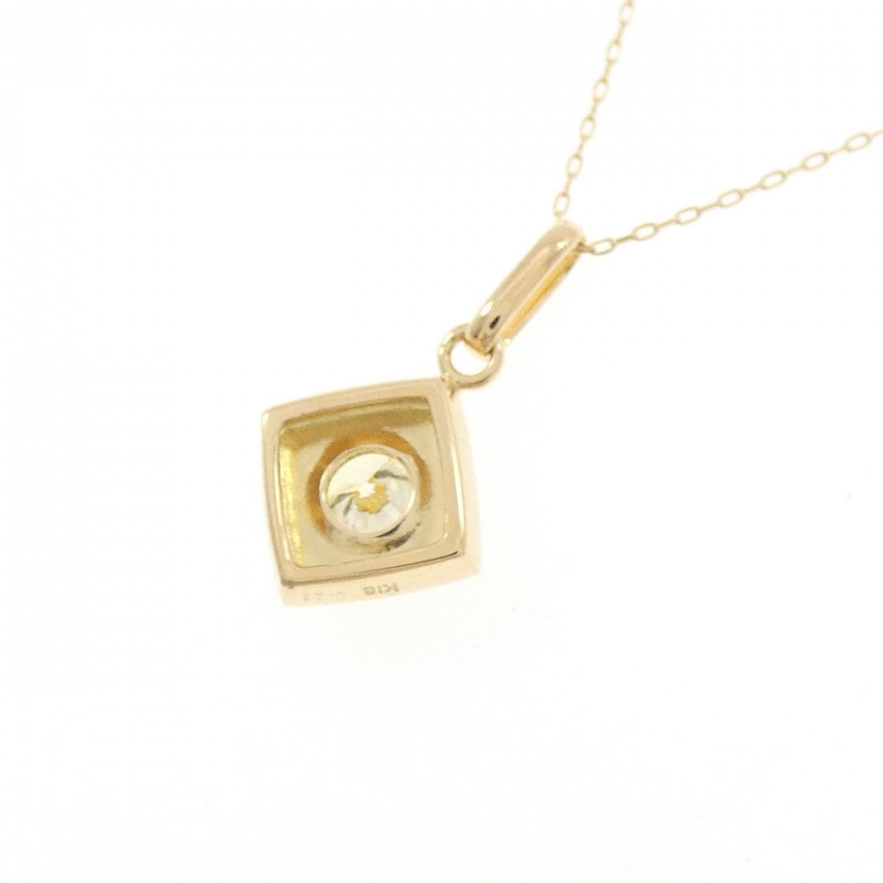 K18YG ダイヤモンド ネックレス 0.26CT