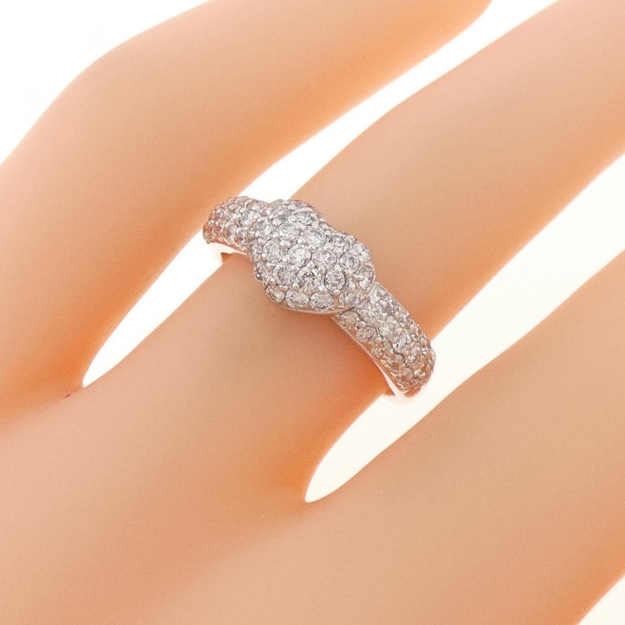 ポンテヴェキオ ハート リング 0.67CT