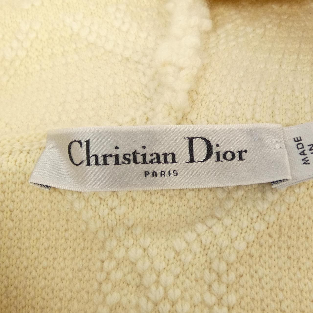 クリスチャンディオール CHRISTIAN DIOR カナージュ ウール & カシミヤ ブレンド 514G08A3400 ジャケット