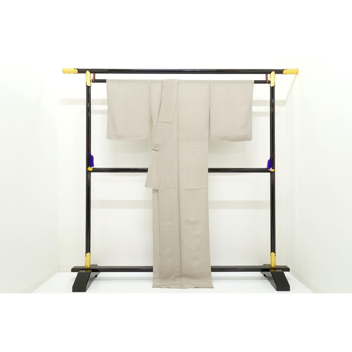 [Unused items] Unlined clothes Komon silk Edo Komon Mansuji