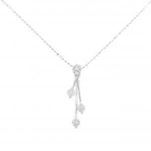 K14WG ダイヤモンド ネックレス 0.33CT