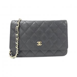 CHANEL Timeless Classic Line 33814 Chain Wallet