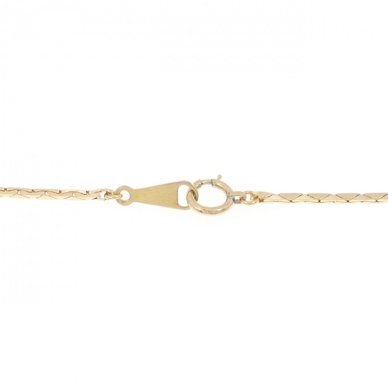 K18YG ダイヤモンド ネックレス 0.12CT