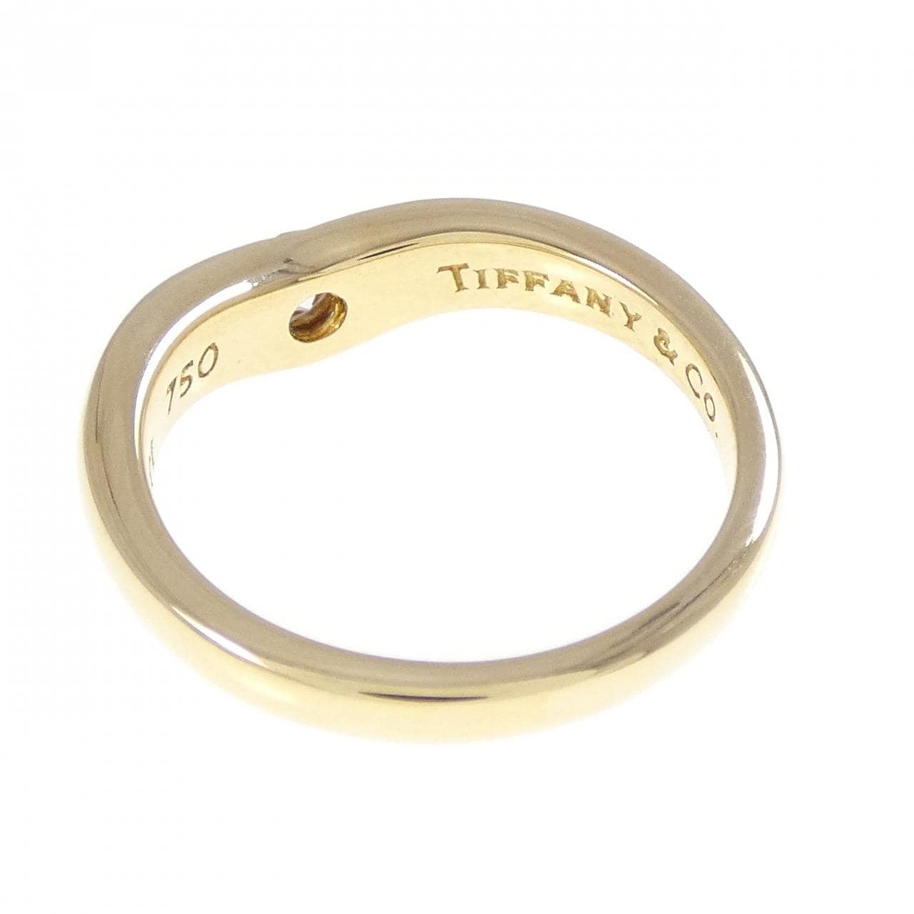 ティファニー カーブド リング