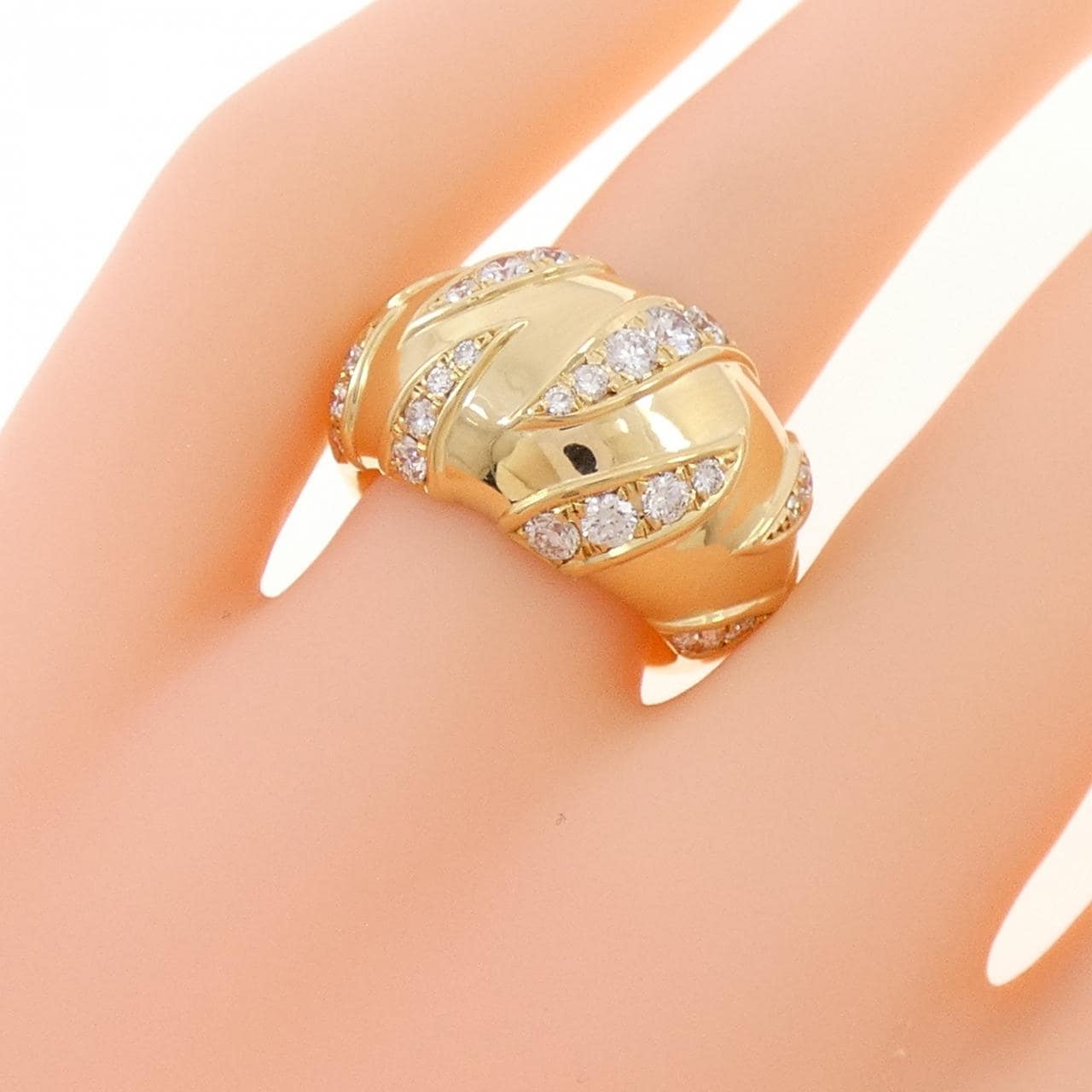 ミキモト ダイヤモンド リング 0.81CT