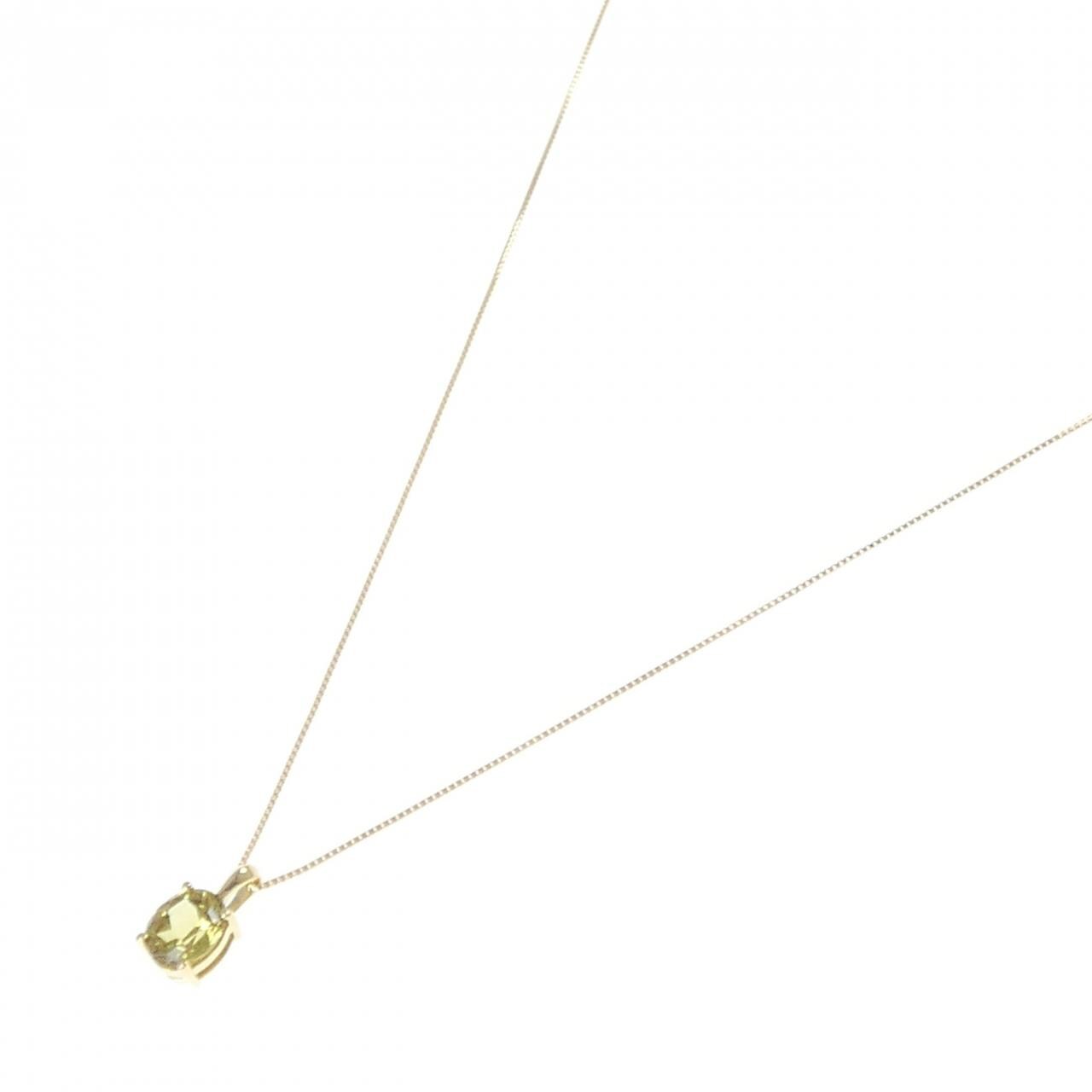 ジーエスティービー ガーネット ネックレス 1.00CT