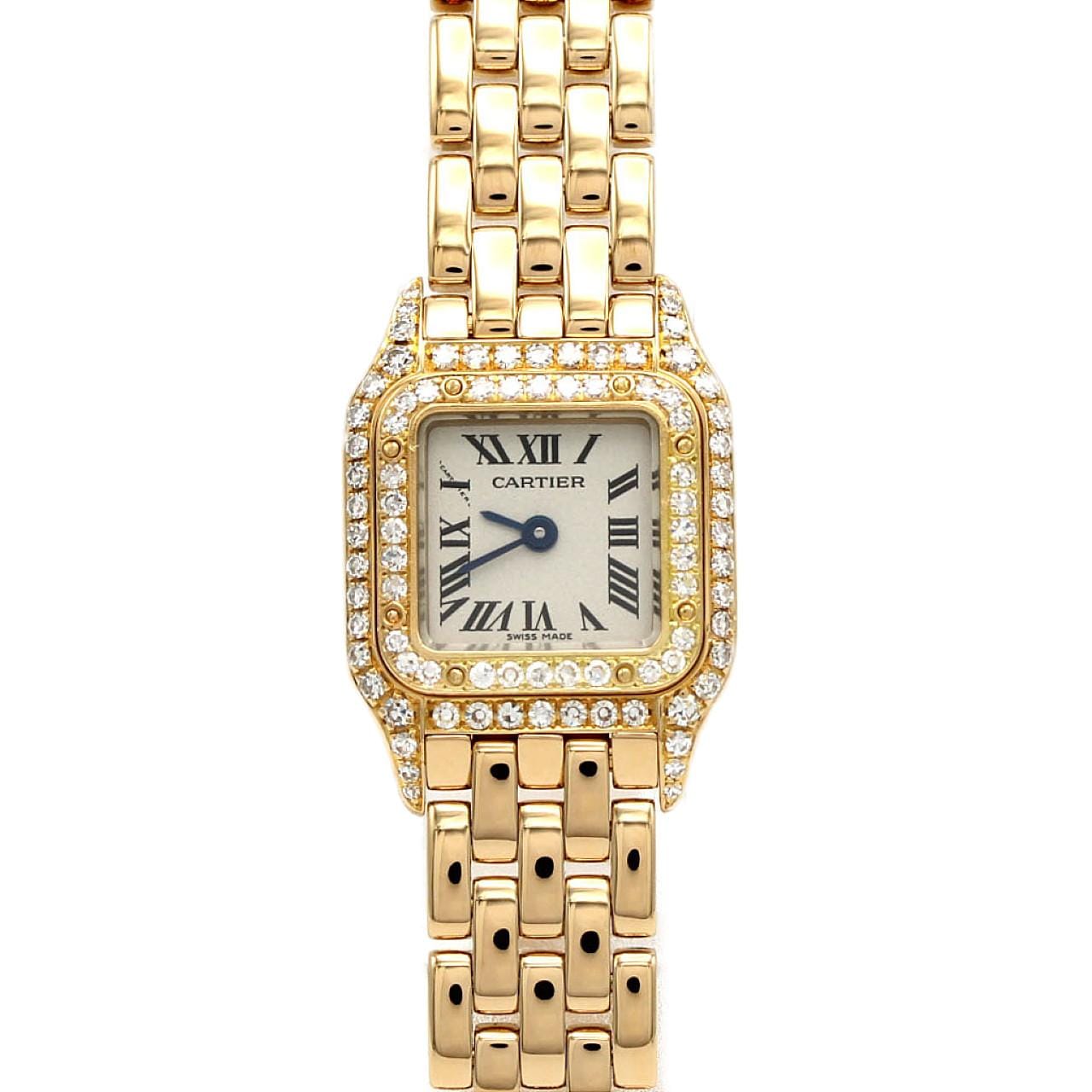 カルティエ ミニパンテール YG/2D WF3141B9 YG クォーツ