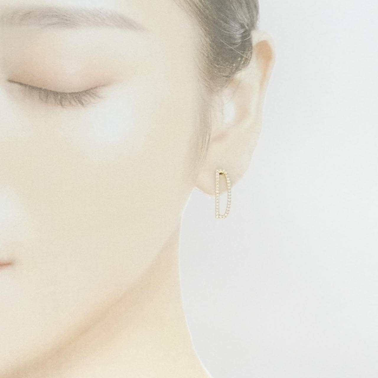 ビジュードエム ダイヤモンド ピアス 0.18CT 片耳
