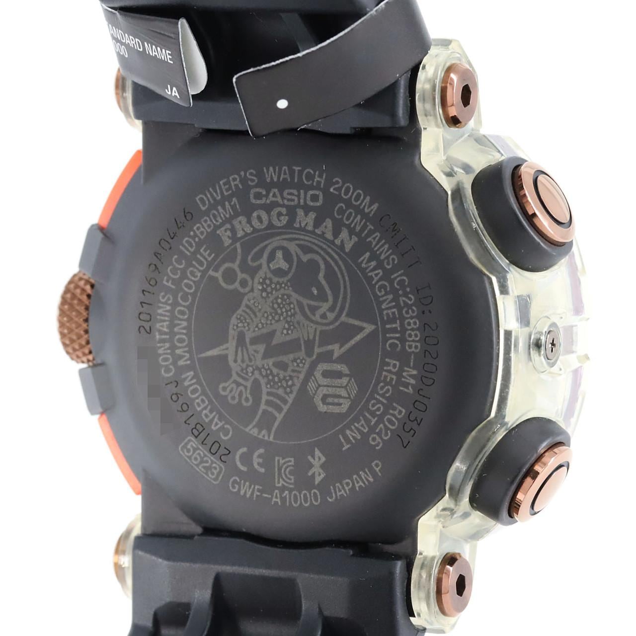 カシオ G-SHOCk･フロッグマン 電波時計 GWF-A1000BRT-1AJR その他 ソーラークォーツ