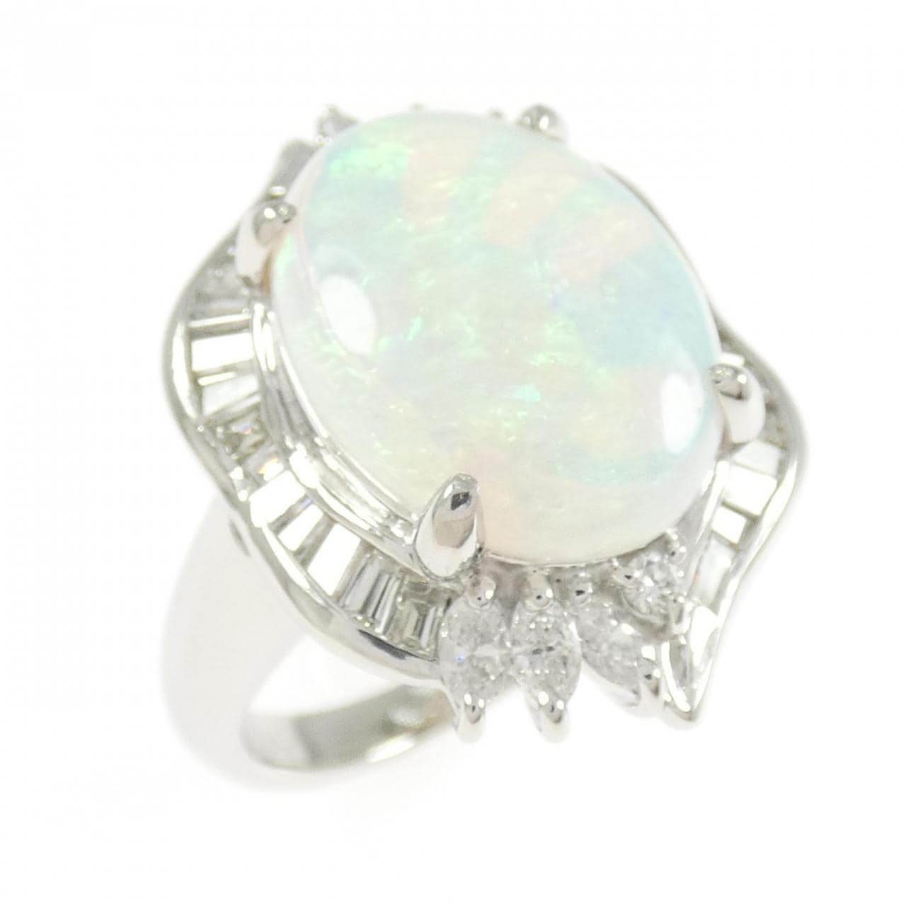 PT900 オパール リング 4.09CT