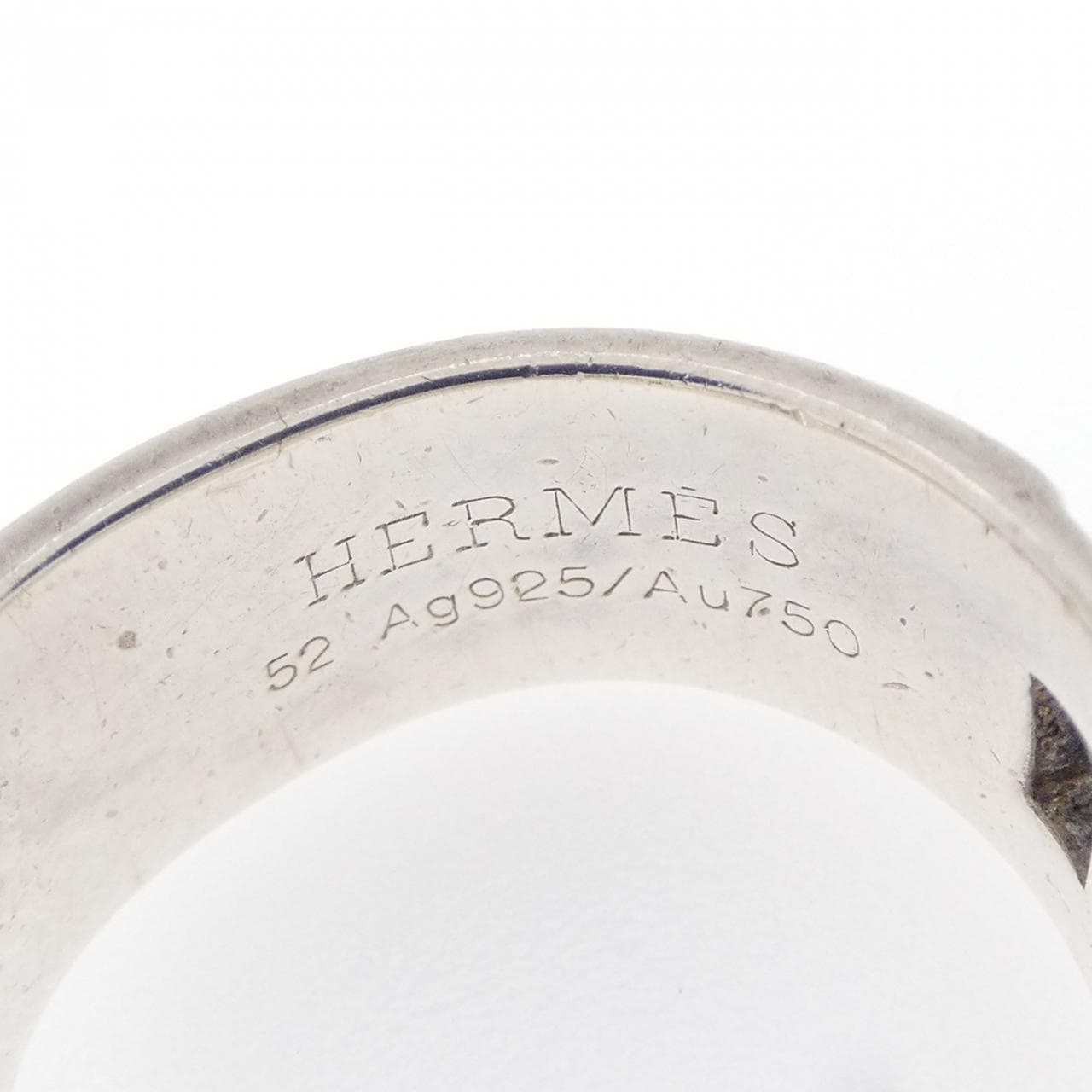 【ヴィンテージ】エルメス 925/750YG リング