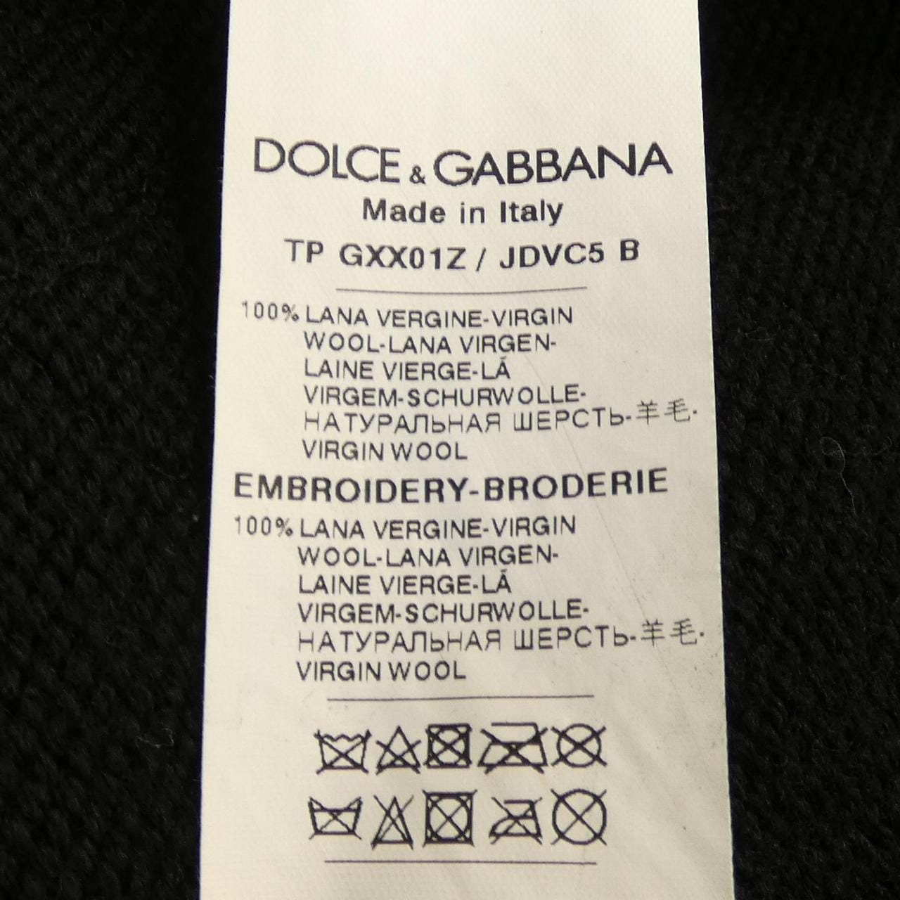 ドルチェアンドガッバーナ DOLCE&GABBANA GXX01Z/JDVC5 ニット