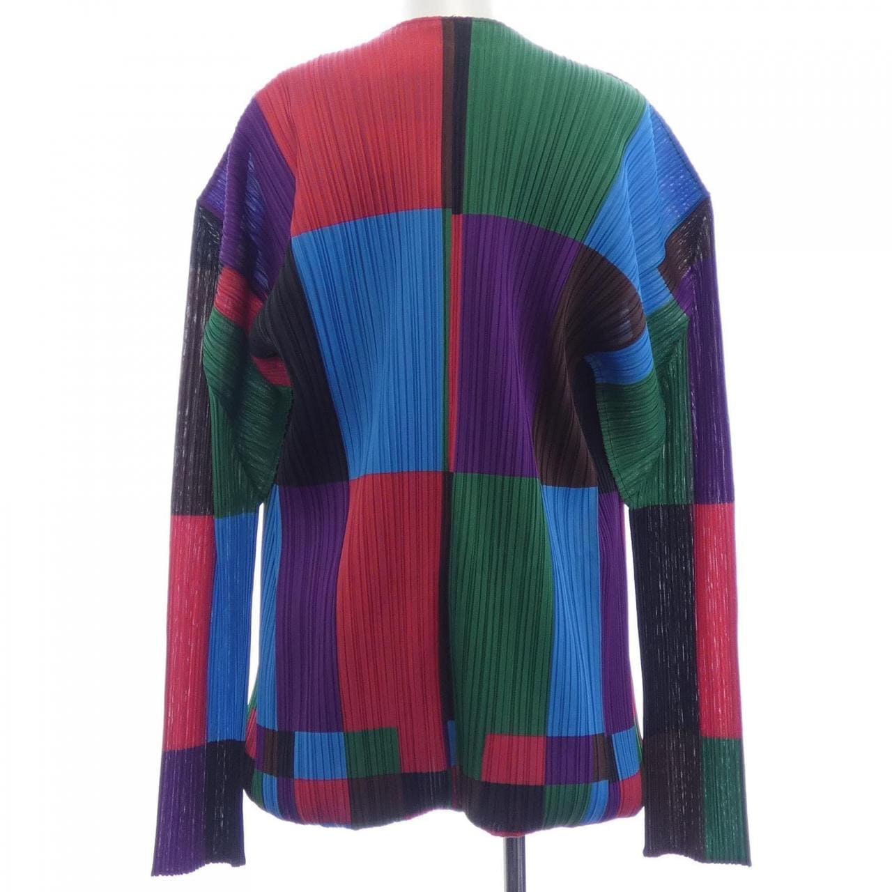 【ヴィンテージ】プリーツプリーズ PLEATS PLEASE 2001 マルチカラー PP14-JD344 カーディガン