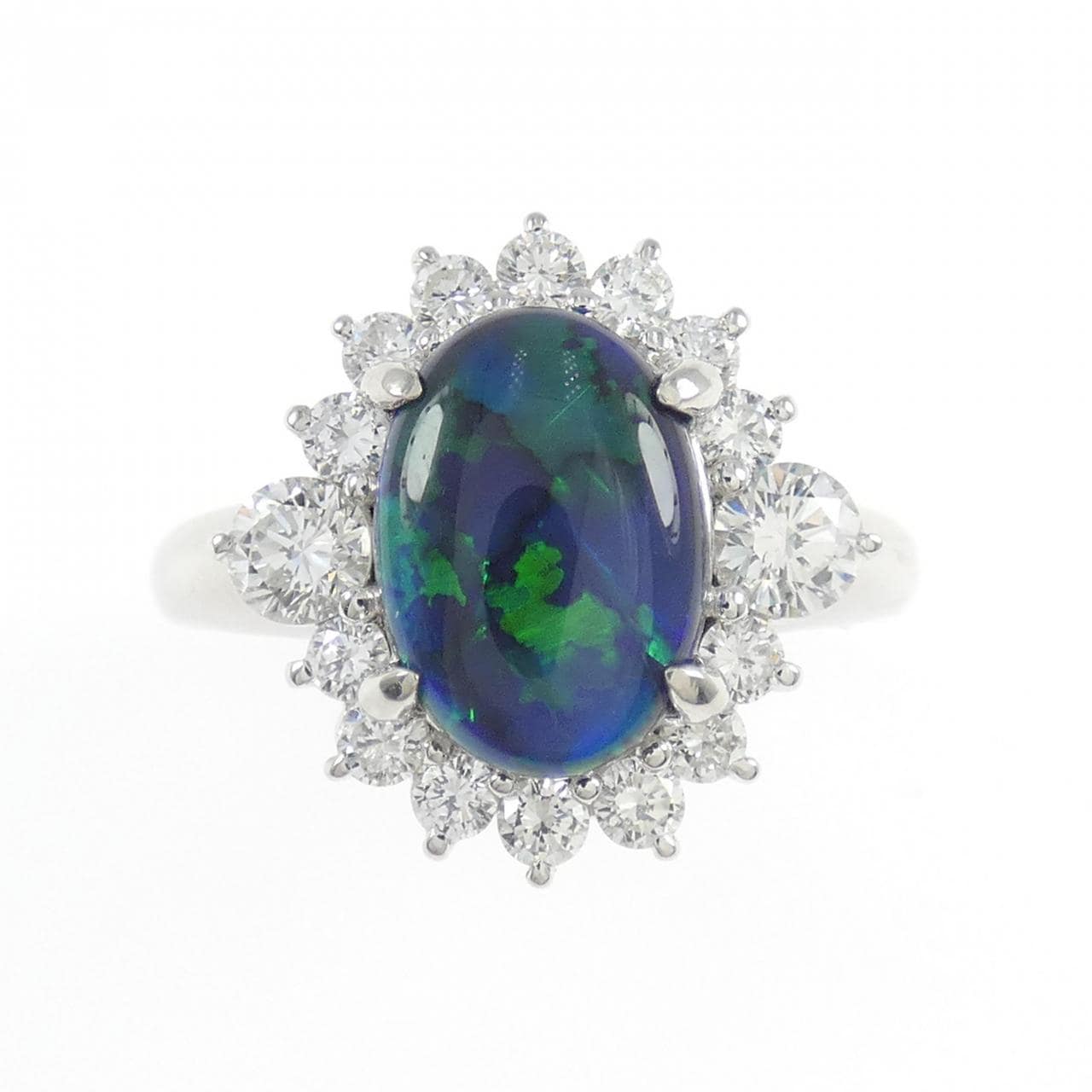 PT900 ブラックオパール リング 2.07CT