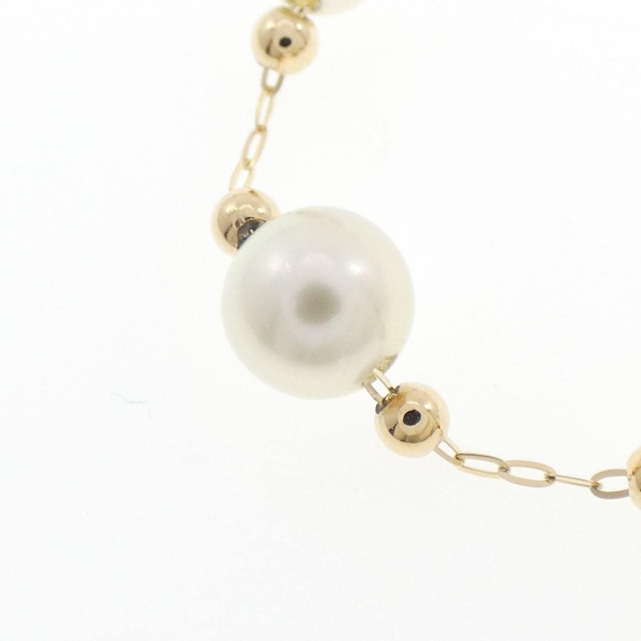 K18YG アコヤパール ネックレス